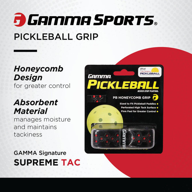 Gamma Pickleball Honeycomb Replacement Grip