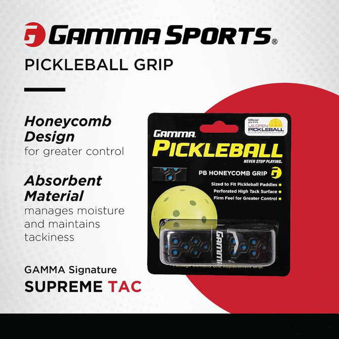 Gamma Pickleball Honeycomb Replacement Grip