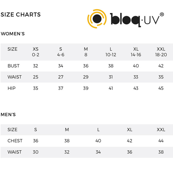 BloqUV Women's UPF 50+ Sun Protection 24/7 Athletic Top.