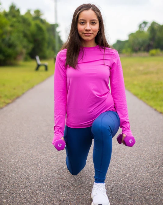 BloqUV Women's UPF 50+ Sun Protection 24/7 Athletic Top.