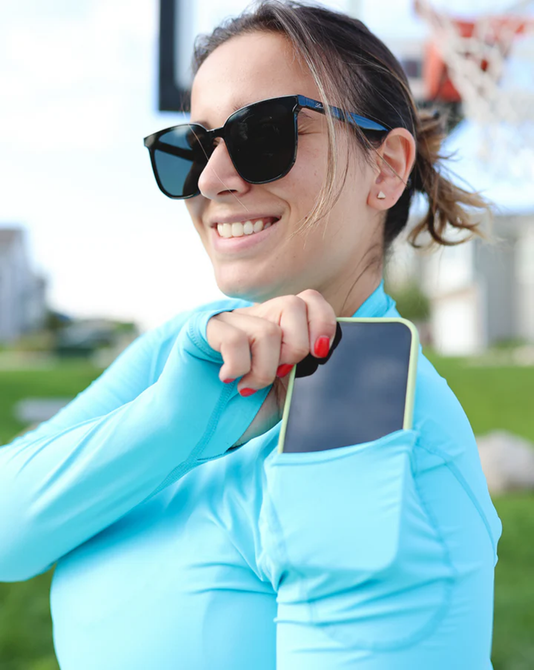 BloqUV Women's UPF 50+ Sun Protection 24/7 Athletic Top.