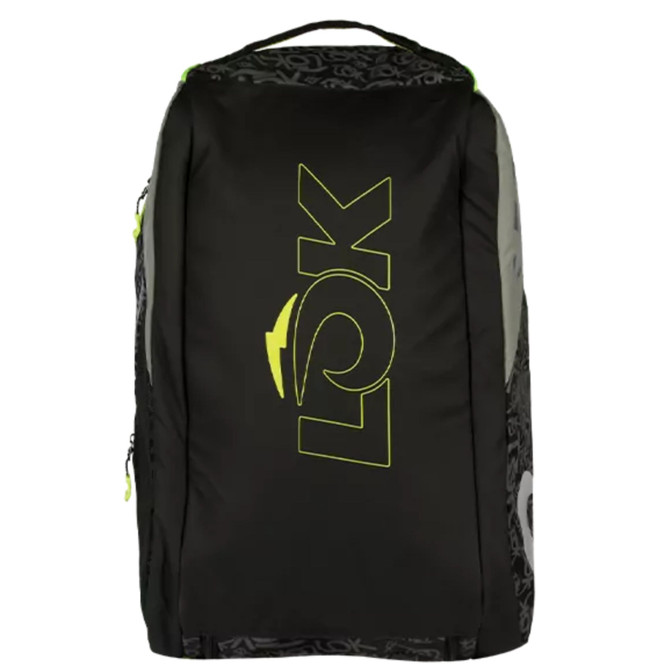 LOK Maxx Gen2 Racket Bag (Black Grey/Green Lime)