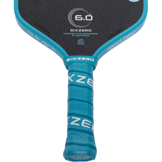 Six Zero Coral 16mm Elongated Pickleball Paddle