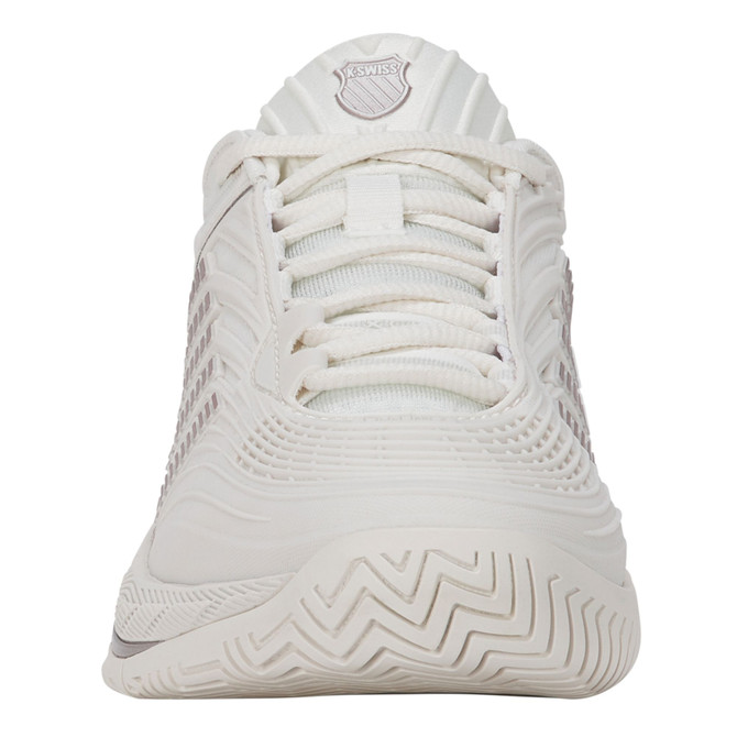 K-Swiss Women's Hypercourt Supreme 2 Tennis Shoe (Blanc De Blanc/Rose Gold) 