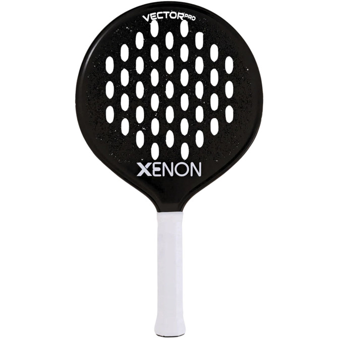 Xenon Vector Pro Spin Max Black Platform Tennis Paddle (2027 Model)