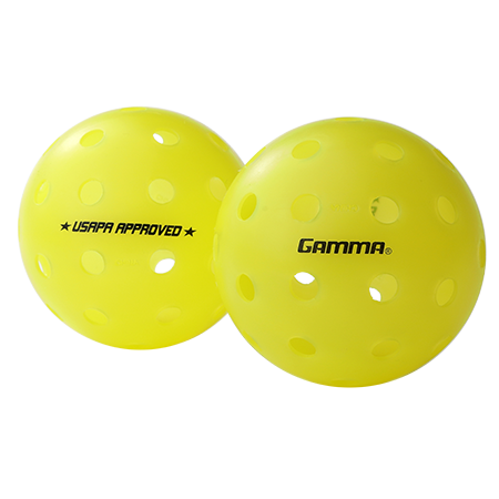 GAMMA Photon Outdoor Pickleballs | 6 Pack