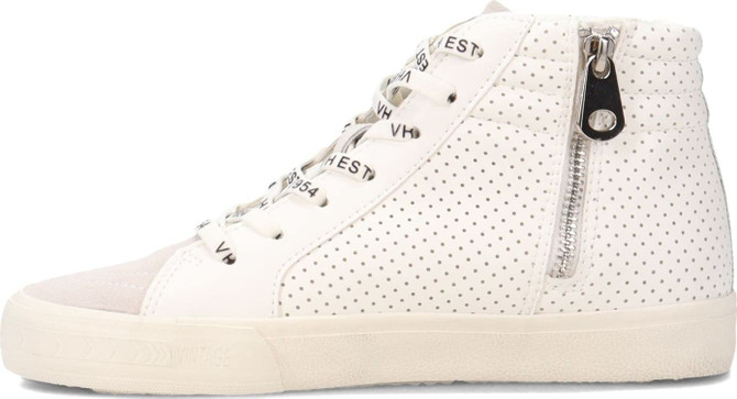 Vintage Havana Women's High Top Gadol Fashion Sneaker (White/Green Multi, 6)