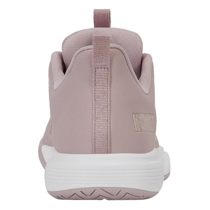K-Swiss Women's Ultrashot Light Tennis Shoe (Violet Ice/White/Rose Gold)