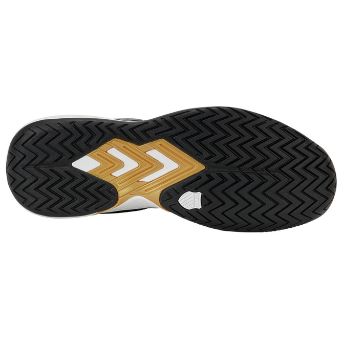 K-Swiss Men's Ultrashot Light Tennis Shoe (Moonless Night/White/Gold)