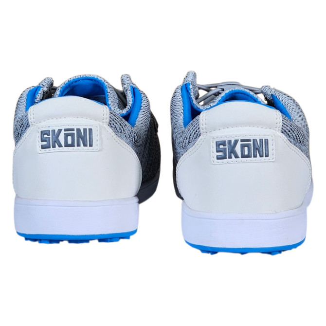 SKONI Men's Spikeless | Slip On | Lightweight | Golf Shoe (Size 9W Gray) (No original box)