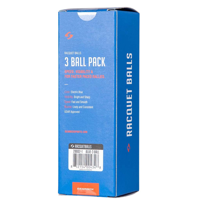Gearbox Racquetball Ball | 3 Balls