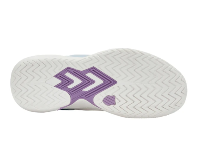K-Swiss Women's Ultrashot Team Tennis Shoe, Size 11 (Brilliant White/Angel Blue/Sheer Lilac)