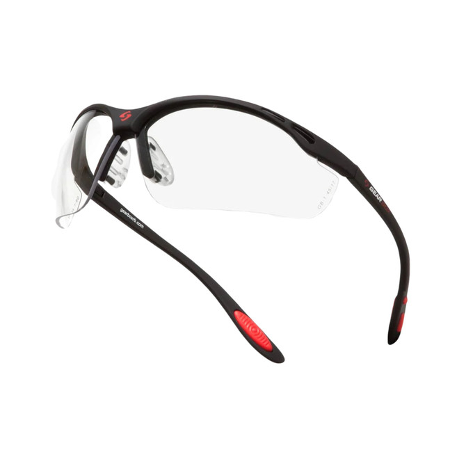 Gearbox Vision Eyewear (Black, Clear)