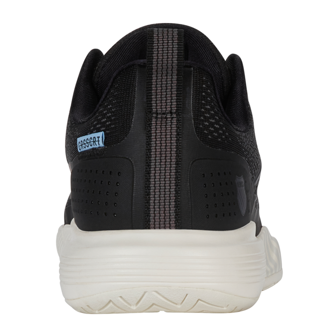 K-Swiss Men's Ultra Court Pickleball Shoe (Black/Snow White/Asphalt)