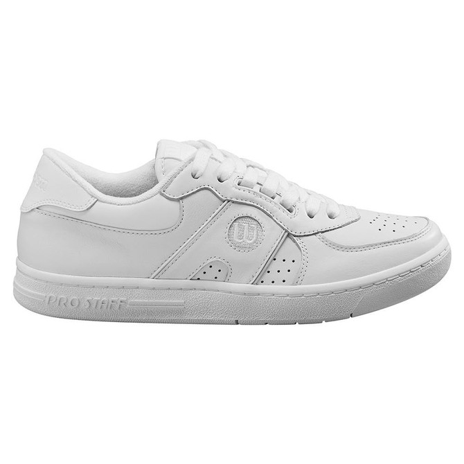 Wilson Unisex Pro Staff 87 Sneaker (Size M-10.5, W- 12, White)