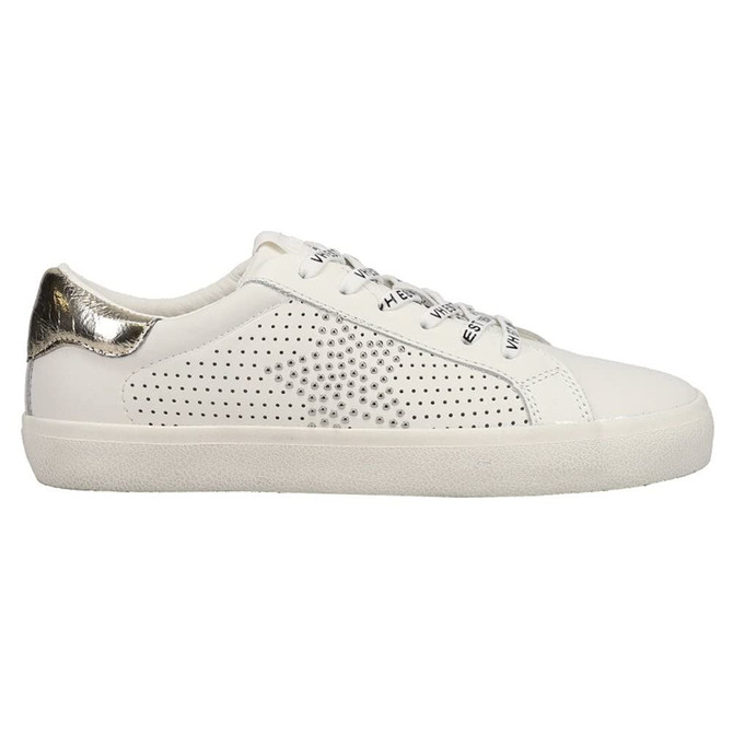 Vintage Havana Women's Gadol Fashion Sneaker (Size 6, White Studded)