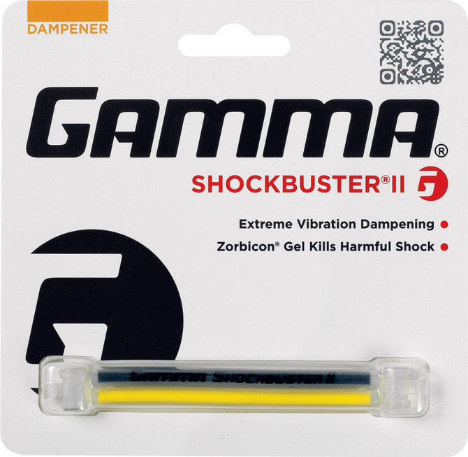Gamma Shockbuster II Tennis Dampener | Shock Absorber for Arm Comfort & Tennis Elbow Relief