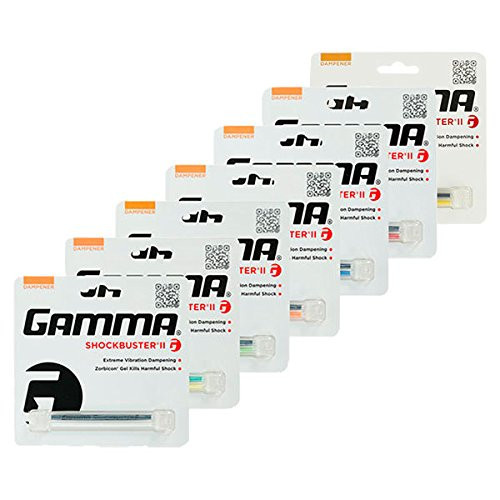 Gamma Shockbuster II Tennis Dampener | Shock Absorber for Arm Comfort & Tennis Elbow Relief