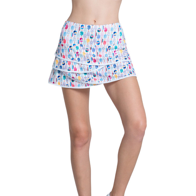 Lucky in Love Scallop Tennis / Pickleball / Paddle Skirt