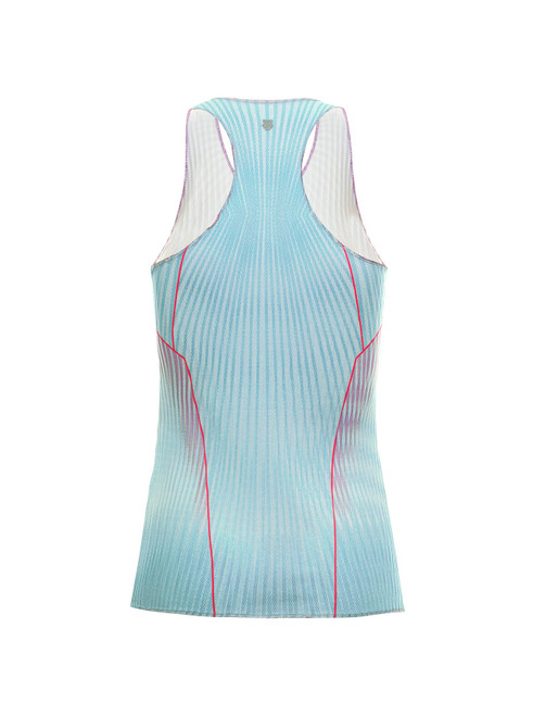 K-Swiss Women's Pleated V-Neck Tank