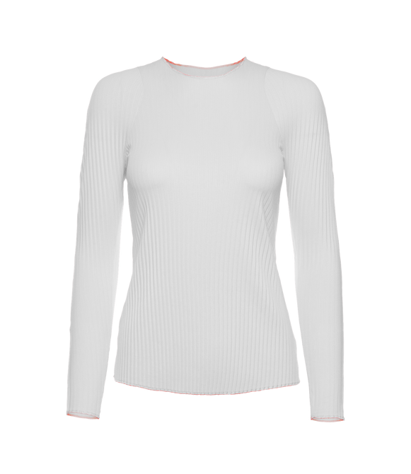 K-Swiss Women's Pleated Long Tennis Sleeve Crew