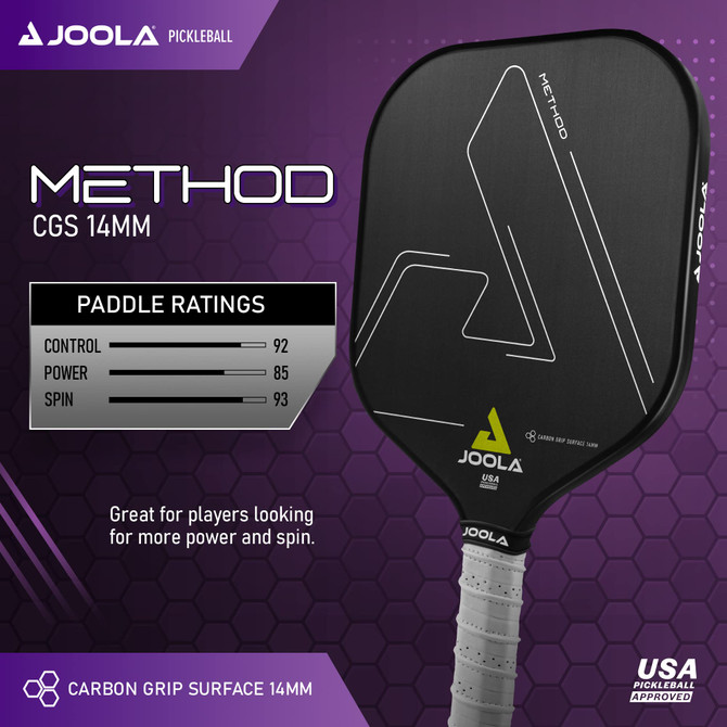 JOOLA Method CGS 12 mm Pickleball Paddle