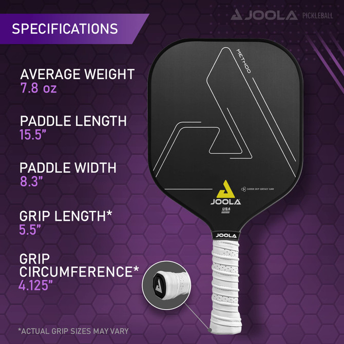 JOOLA Method CGS 12 mm Pickleball Paddle