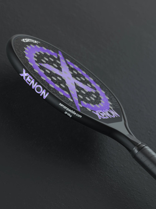 Xenon Vortex Light Platform Tennis Paddle (Purple)