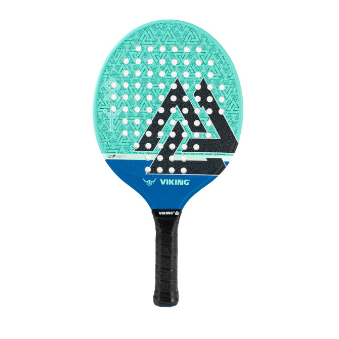 Viking Oz Lite Valknut Teal Platform Tennis Paddle