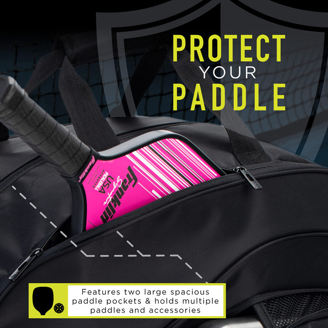 Franklin Sports Pickleball Backpack Triple Crown Backpack