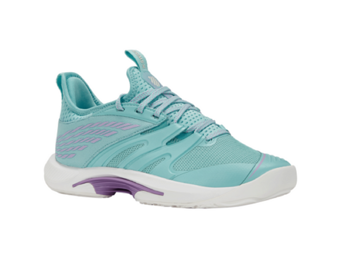 K-Swiss Women's SpeedTrac Tennis Shoe (Angel Blue/Brilliant White/Sheer Lilac)