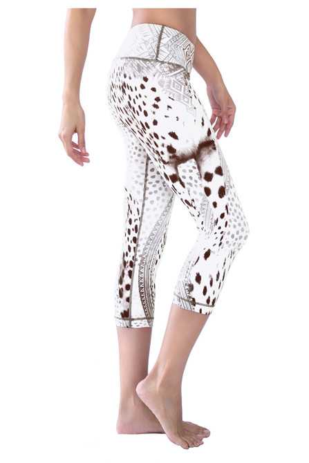 WITH Women's 3 1/2" Waist Band Capri's