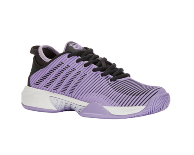 K-Swiss Women's Hypercourt Supreme Tennis Shoe (Purple Rose/Moonless Night/White)