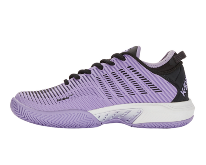 K-Swiss Women's Hypercourt Supreme Tennis Shoe (Purple Rose/Moonless Night/White)