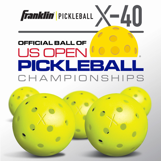 Franklin X-40 Outdoor Pickleball (Dozen)