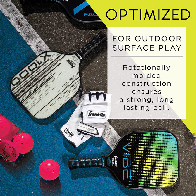 Franklin X-40 Outdoor Pickleball (Dozen)