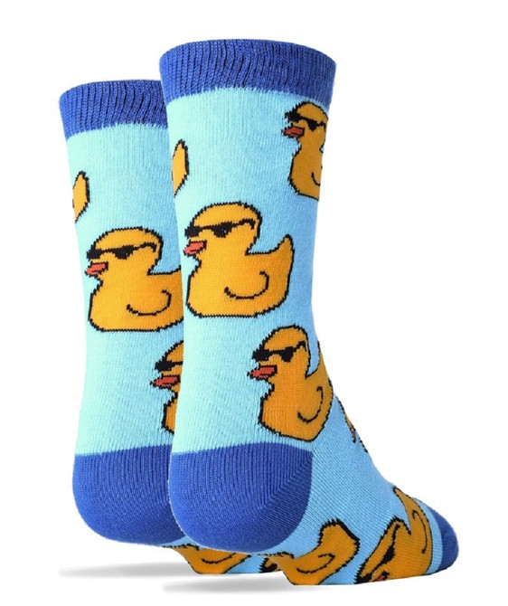 Oooh Yeah! Kid's Crew Socks (Duckies)