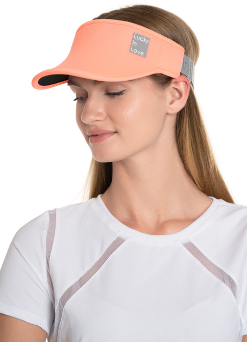 Lucky In Love Lucky Logo Stretch Visor