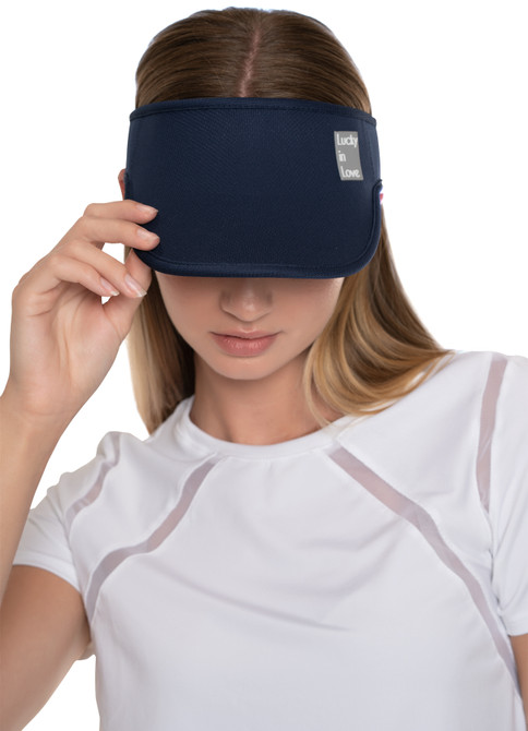 Lucky In Love Lucky Logo Stretch Visor