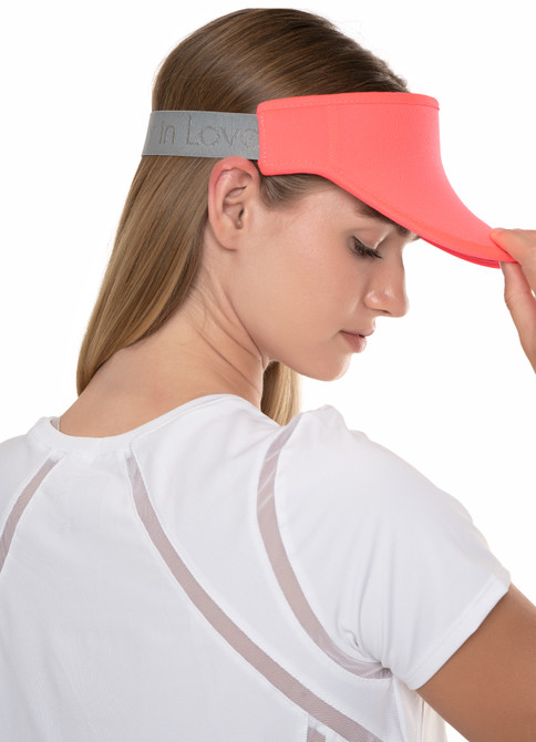 Lucky In Love Lucky Logo Stretch Visor