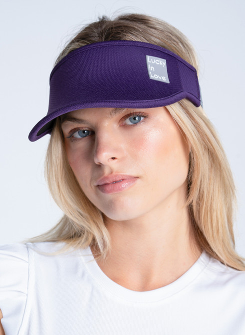 Lucky In Love Lucky Logo Stretch Visor
