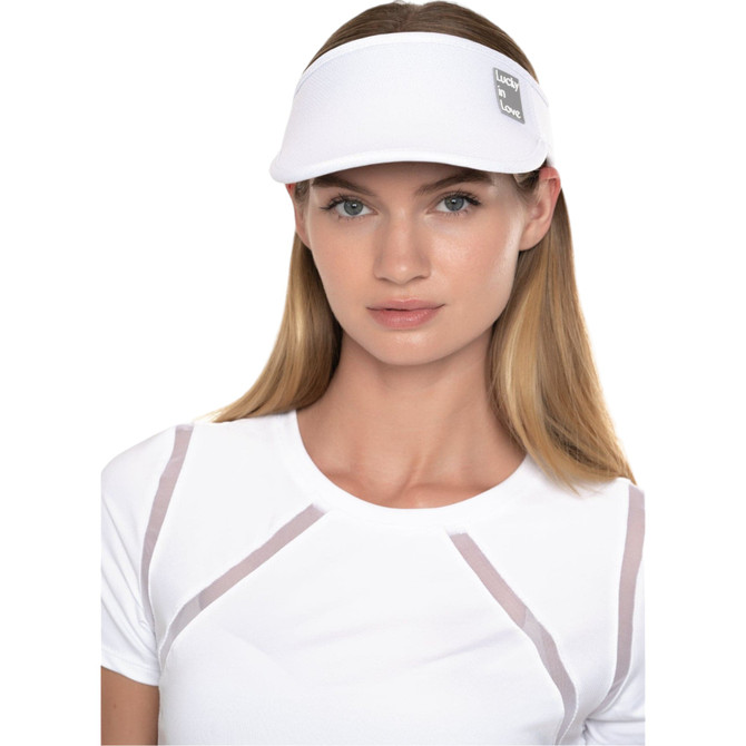 Lucky In Love Lucky Logo Stretch Visor