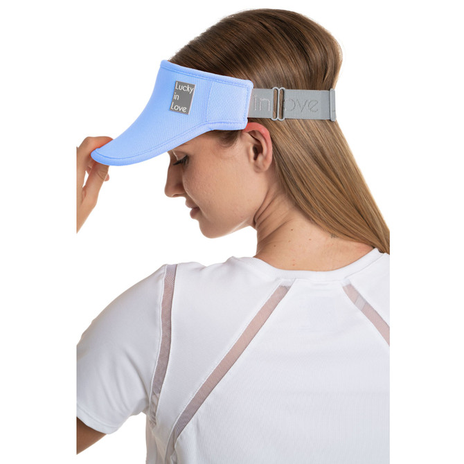 Lucky In Love Lucky Logo Stretch Visor