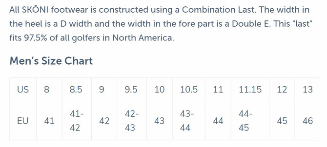 SKONI Men's Golf Shoe (Gray)