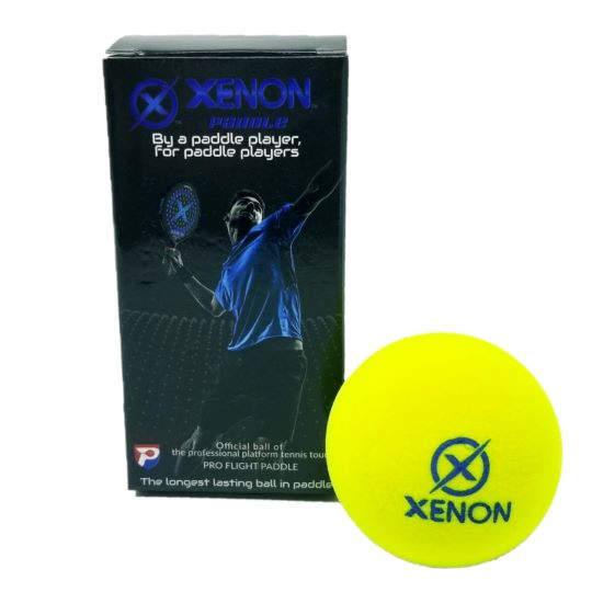 Xenon Platform Tennis Ball (Sleeve (2 Balls)) - paddlepro