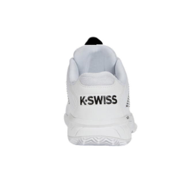 K-Swiss Women's Hypercourt Express 2 HB Clay Tennis Shoe (White/Black)
