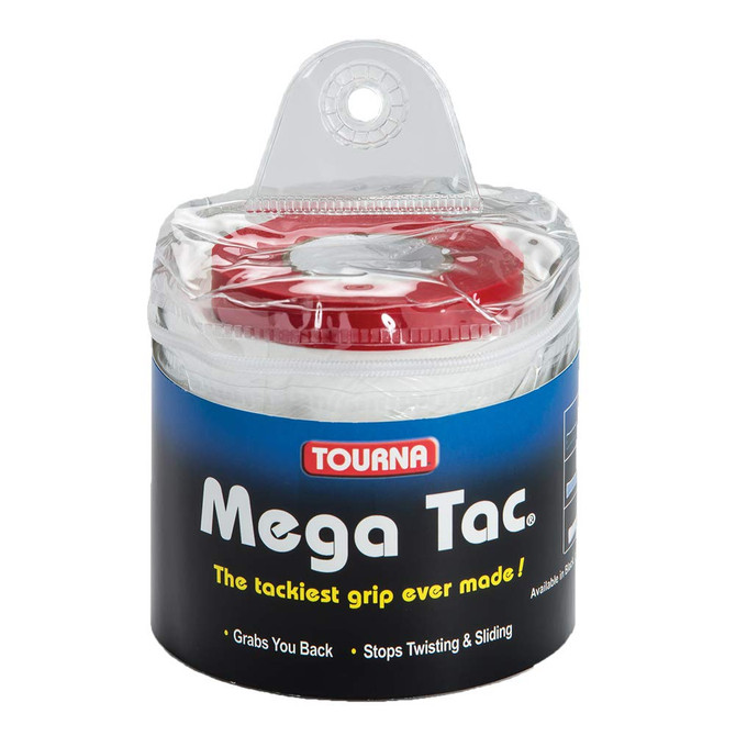 Tourna Mega Tac Extra Tacky Overgrip, 30-Pack