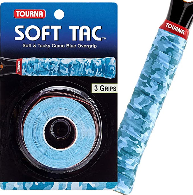 Tourna Soft Tac Neon Tacky Overgrip (Pack of 3)