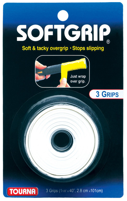 Tourna Softgrip Overgrip (Pack of 3)