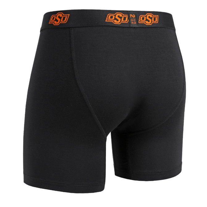 2UNDR NCAA Team Colors Men's Swing Shift Boxers (Osu Black)